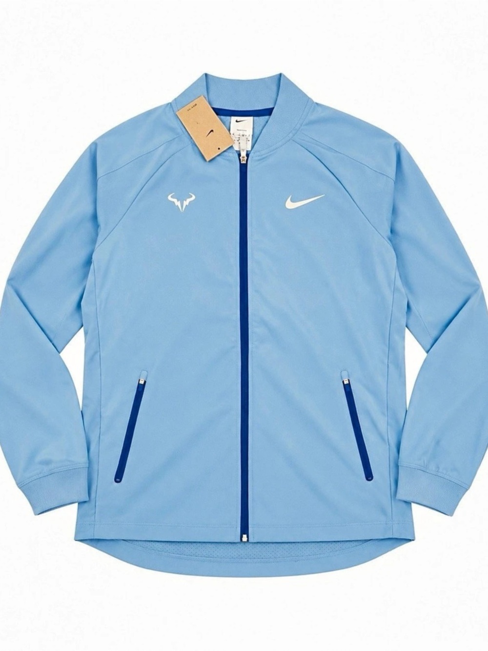 🆕 Nike NikeCourt Dri-FIT Rafa Jacket Tennis Jacket Blue